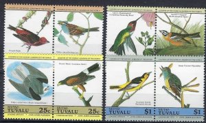 Tuvalu Niutao 25-28 MNH 1985 Birds (ak1052)