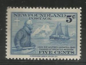 NEWFOUNDLAND 252, MNH, STRATHCONA