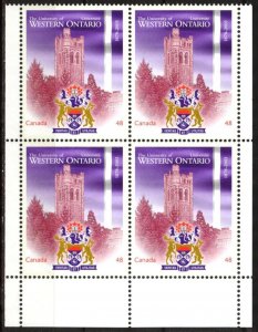 Canada 2003 University of Western Ontario Mi.2111 Block of 4 MNH