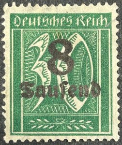 Germany 1923 SC 241, VF, Unused, OG