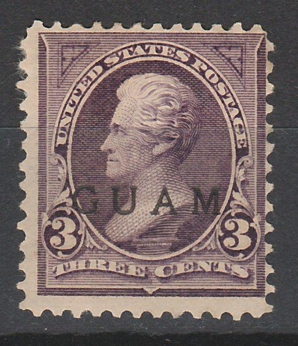 GUAM 1899 JEFFERSON 3C