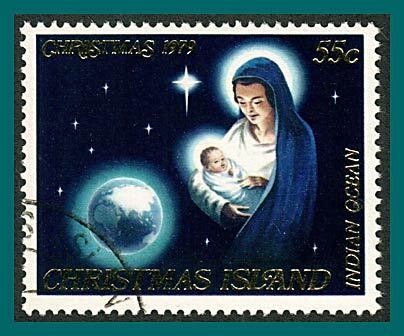 Christmas Island 1979 Christmas, 55c used #92,SG119