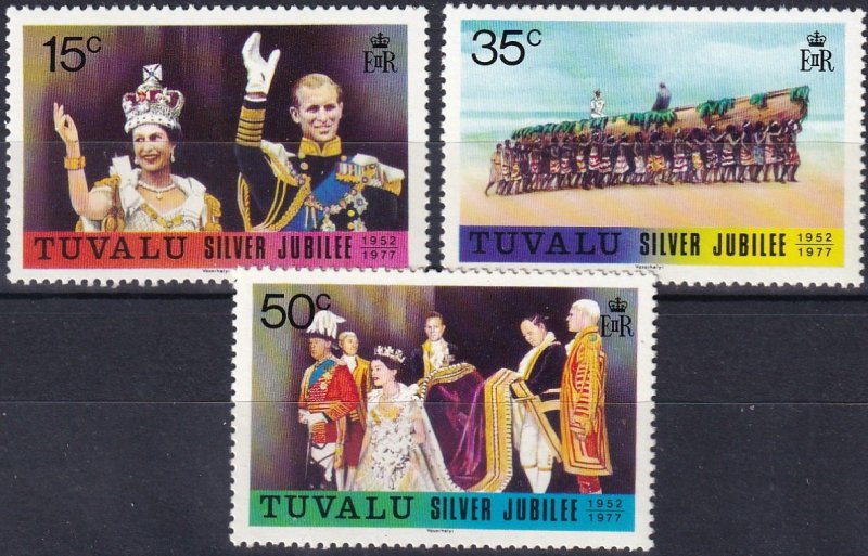 Tuvalu #43-5   MNH CV $5.35  (Z7098)