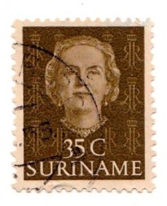 Suriname stamp #249, used, CV $1.00