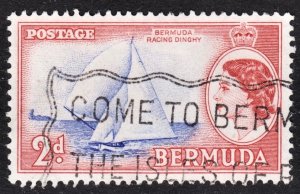 Bermuda Scott 146 VF used.  FREE...