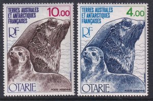 French Southern and Antarctic Territories C47-C48 Seals MNH VF