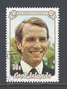 Cook Islands Sc # 370 used (DT )