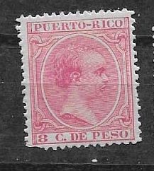 PUERTO RICO STAMP MNG # AGOSTO CB1