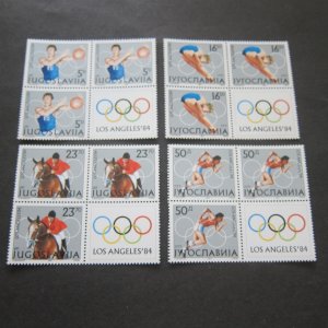 Yugoslavia 1980 Sc 1680-83 spot set MNH