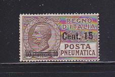 Italy D9 MNH Pneumatic Post Stamps