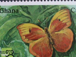 GHANA 1999 SC#2094-7 COLORFUL BEAUTIFUL LOVELY BUTTERFLY MNH SET VERY FINE