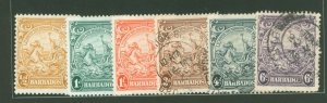 Barbados #193A/194A/195/  Multiple