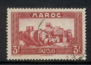 French Morocco 1933-34 Pictorials 3fr FU