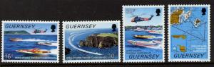 Guernsey 390-3 MNH Powerboat Championship, Helicopter