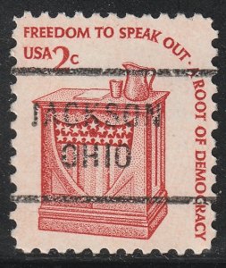 Precancel - Jackson, OH - PSS 712