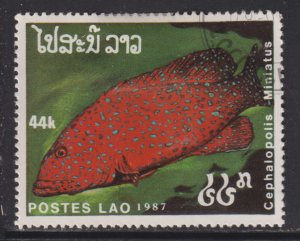 Laos 824 Cephalopolis Miniatus 1987