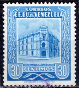 Venezuela 1953; Sc. # 656; Used Single Stamp