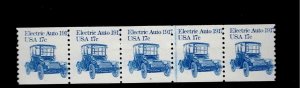 US Scott #1906, Plate #3 Coil of 5 1981 Electric Auto 17c VF MNH