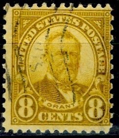 U.S.A.; 1927; Sc. # 640;   Used  Perf. 11x10 1/2 Single Stamp