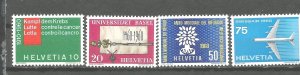 Switzerland 378-381 MNH   (A)