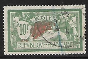 France - Liberty & Peace 10fr  - Scott #131 - F-VF - USED