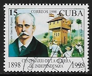 Cuba # 3977 - Calixto Garcia - unused CTO.....{Z28}