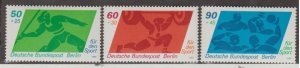 Germany Scott #9NB168-9NB169-9NB170 Berlin Stamps - Mint NH Set