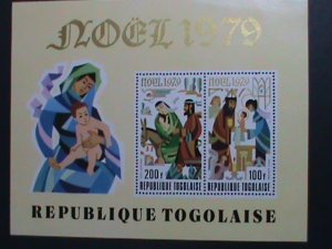 ​TOGO-1979-SC#C405a  NOEL 1979 CHRISTMAS-VIRGIN &  CHILD PAINTING MNH-S/S-VF