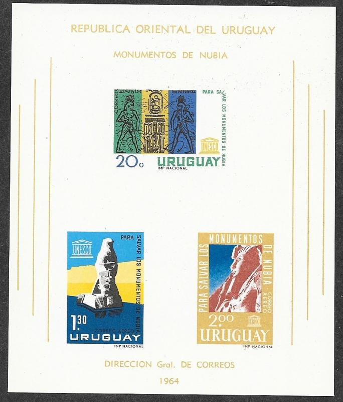 Uruguay C267a Mint NH MNH Souvenir Sheet UNESCO!