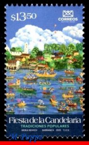 20-01 MEXICO 2020 CANDELARIA CELEBRATION, SHIPS BOATS, FESTIVITY, RELIGION, MNH