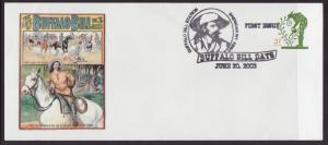 US Buffalo Bill Days,Sheridan,WY 2003 # 10 Cover