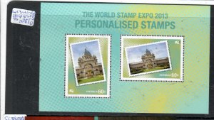 AUSTRALIA 2013 WORLD STAMP EXPO MINI SHEET      MNH  P0208B H