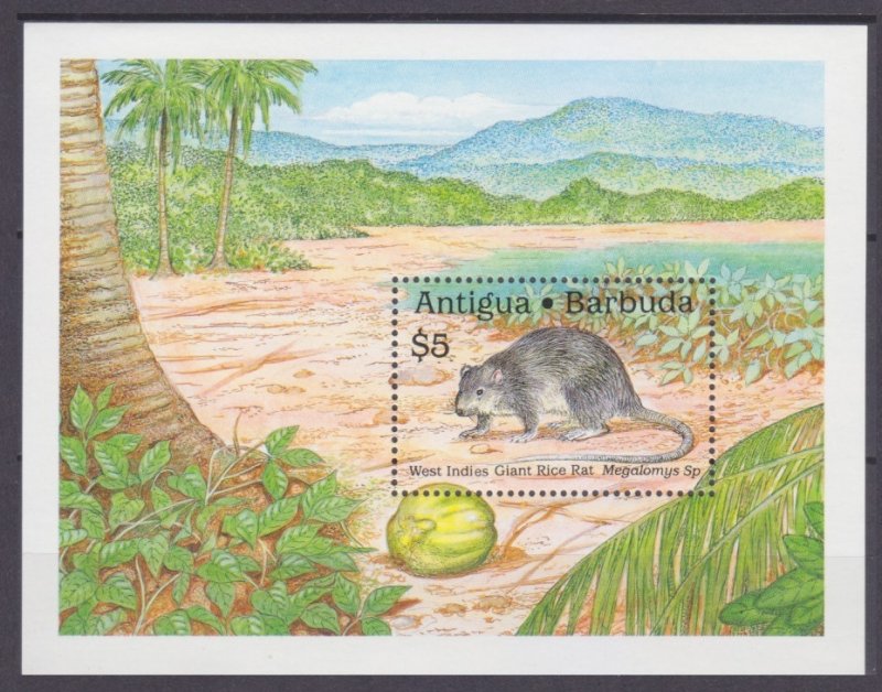 1989 Antigua and Barbuda 1272/B164 Fauna 10,00 €