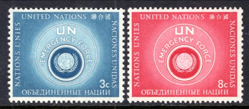 UN New York 53-54 MNH VF