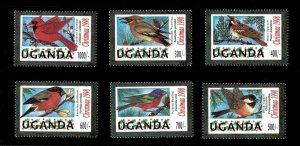 Uganda 1998 - CHRISTMAS '98 - Set of 5 Stamps (Scott #1570-5) - MNH