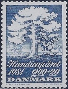 Denmark Scott #'s B61 MNH