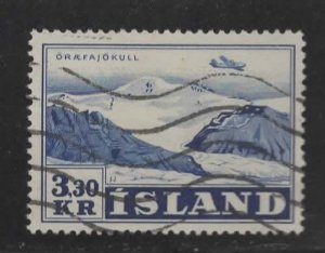 ICELAND Scott C29 used  airmail stamp