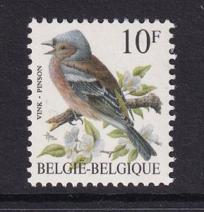 Belgium  #1230    MNH  1990  birds  10f