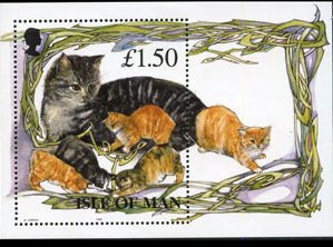 Isle of Man 1996 ,Manx Cats MNH S/Sheet # 677