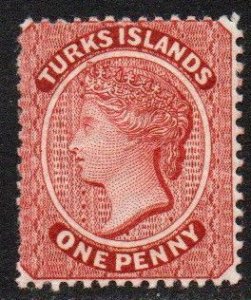 Turks Islands Sc #45 Mint Hinged