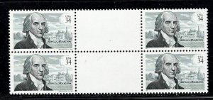 UNITED STATES SC# 3545 VERT. GUTTER BLK/4 VF/NH