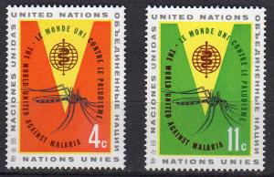 UN (NY) 102-03 - Mint-NH - Malaria Eradication / W.H.O.