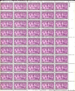 U.S. #E15 MINT PL# SHEET OF 50 OG NH