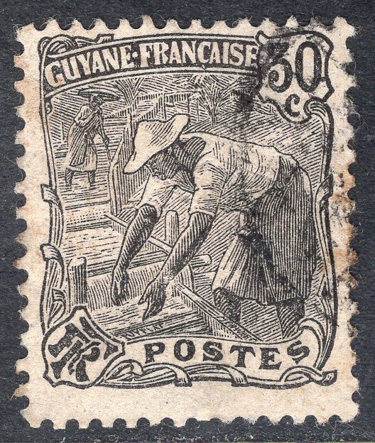 FRENCH GUIANA SCOTT 63