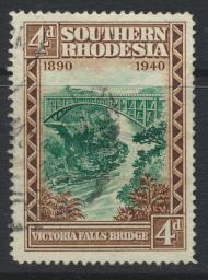 Southern Rhodesia  SG 58  SC# 61   Used / FU Golden Jubilee of BSAC   see det...