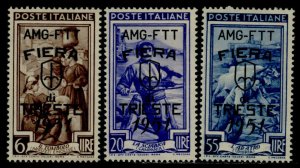 Italy - Trieste 122-4 MNH Trieste Fair o/p