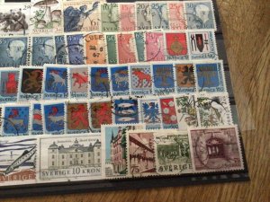 Sweden mounted mint or used stamps  A12380