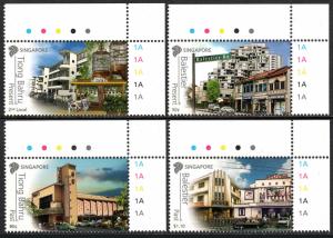 Singapore 1560-1563, MNH. Historical Places in Singapore, 2012