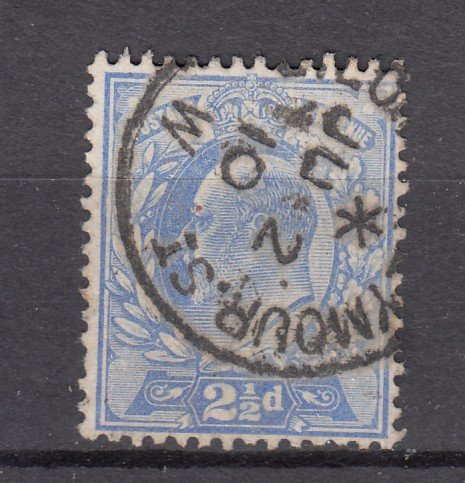 J27540 1902-11 great britain used #131 king