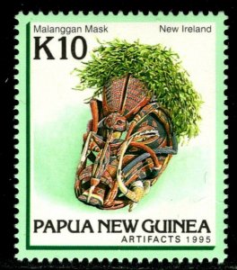 ES-1058 PAPUA NEW GUINEA 1995 AX ARTIFACT SCOTT 840 MNH CV $15.00